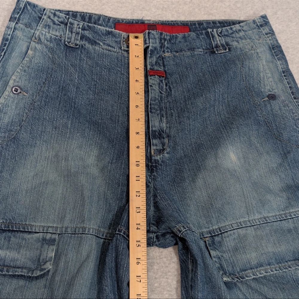 RARE VINTAGE Marithe Francois Girbaud Denim with Pink Tape Straps - Picture 7 of 16
